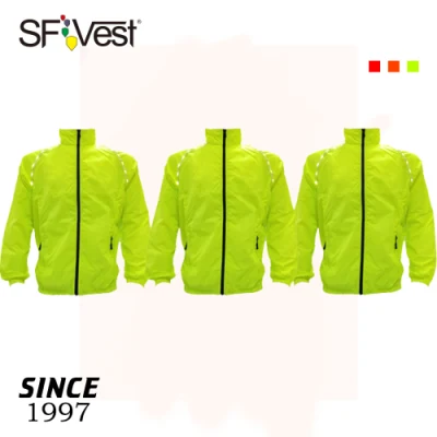 Veste de sécurité pour vélo Veste de sécurité jaune LED à vendre fournisseur